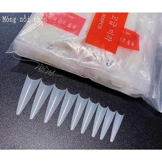Móng tip nối túi 500 móng đủ size