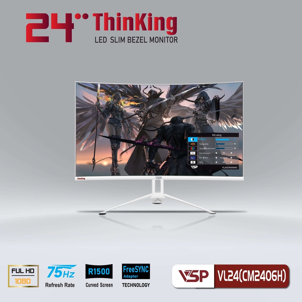 Màn Hình VSP VL24 24inch Cong