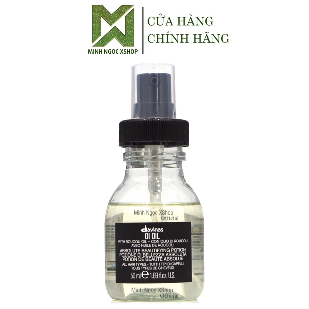 Tinh dầu dưỡng tóc hoàn mỹ Davines Oi Oil 50ML