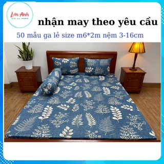 Ga lẻ không áo gối thun lạnh hàn quốc cao cấp nệm dưới 20cm