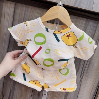 Bộ cotton QC hình dễ thương