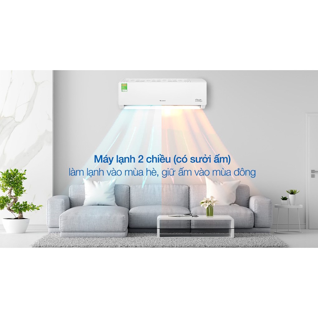 Điều hòa Gree 2 chiều Inverter R32 GWH12PB-K6D1P4