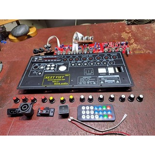 Mạch âm sắc loa kéo echo + reverb độc lập và mặt sắt