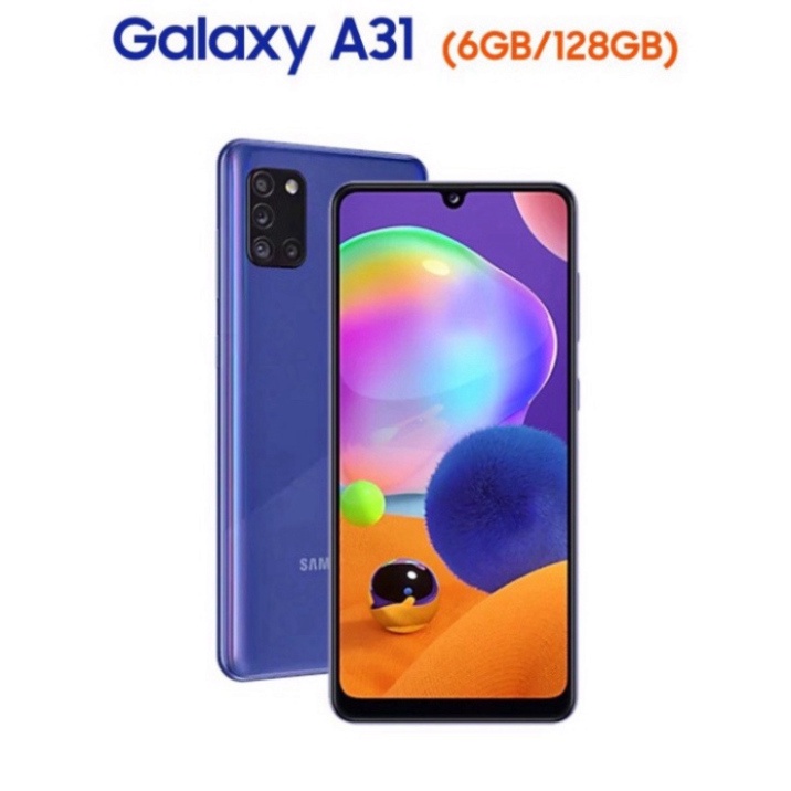 Điện Thoại Samsung Galaxy A31 6GB/128GB - Hàng Chính Hãng - Hàng chính hãng