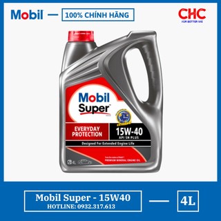 Dầu nhớt mobil super 15w40 sp 4l
