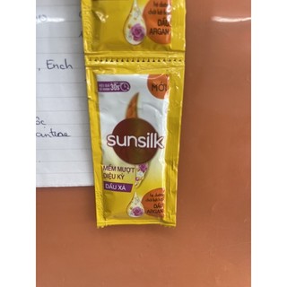 Dây dầu xả Sunsilk vàng 10 gói x 6g