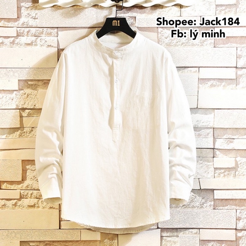 Quần áo Bigsize Nam , Áo sơ mi Đũi nhật chui đầu, ❤️80kg - 140kg
