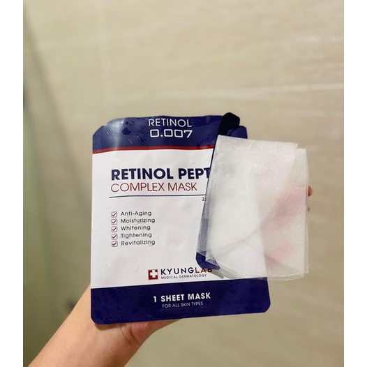 ( hàng tặng không bán ) Mặt Nạ Retinol Peptide Complex Kyung Lab