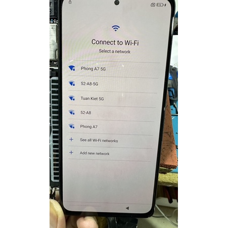 Màn hình zin bóc máy Xiaomi redmi note 10 pro 4G lưu ảnh trưng bài