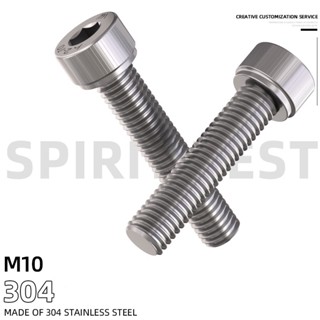 5 Ốc Inox 304 Spirit Beast M10 ( 10MM )