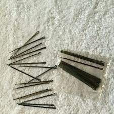 SÉT 80 KẸP TĂM BỚI TÓC MÀU ĐEN LOẠI DÀI & NGẮN