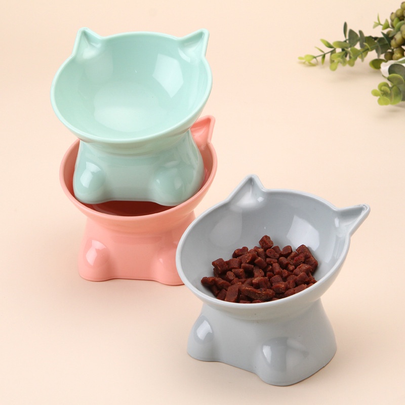 Bát chống gù cao dành cho chó mèo bát cho mèo cao 11.5 cm | bát ăn cho mèo | bát ăn cho chó
