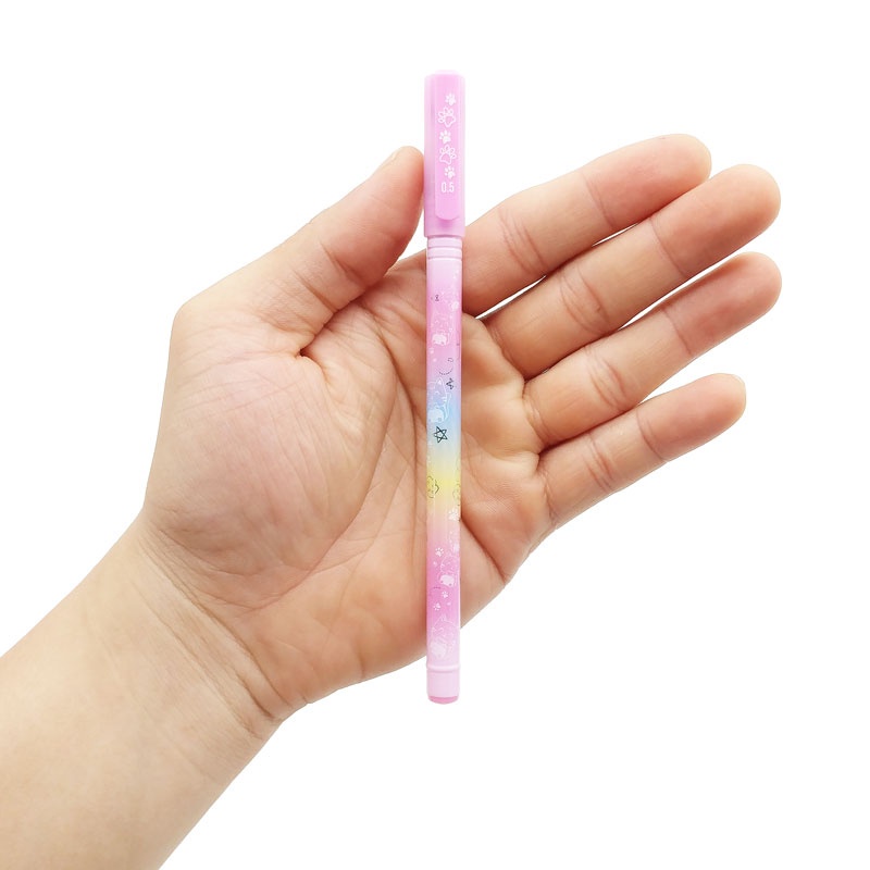 Vỉ 3 Bút Gel 0.5 mm - Thiên Long TP-GEL038 039 - Mực Tím