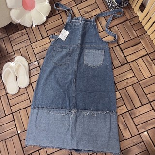 ĐẦM YẾM JEANS HAI DÂY