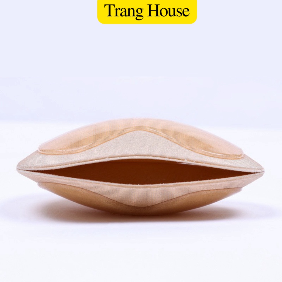 Đôi Miếng Dán Đệm Nâng Ngực , Siêu Đẩy Tạo Khe  - Đệm Dán Hình Tim - TRANG HOUSE