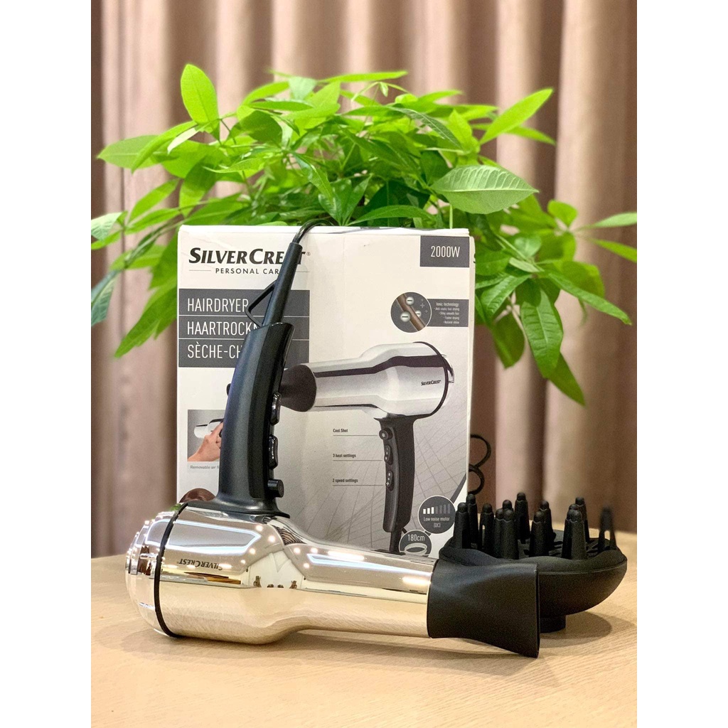 MÁY SẤY TÓC SILVERCREST 2000W ,BẢO HÀNH 24 THÁNG