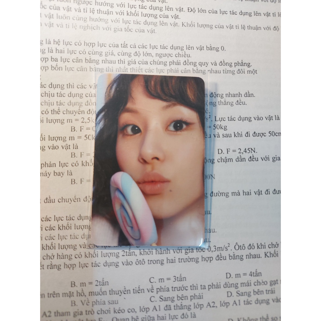 Card bo góc Chaeyoung Twice