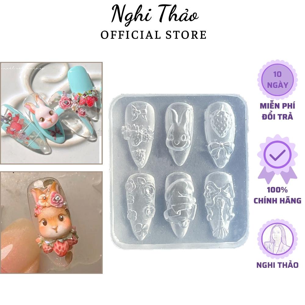 Khuôn silicon nail NGHI THẢO