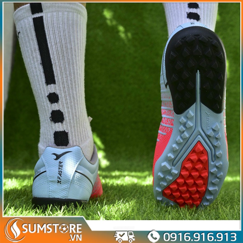 Giày đá banh sân nhân tạo Jupiter Hồng Cao Cấp