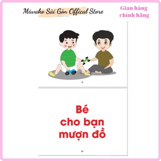 Học liệu Bé đang làm gì