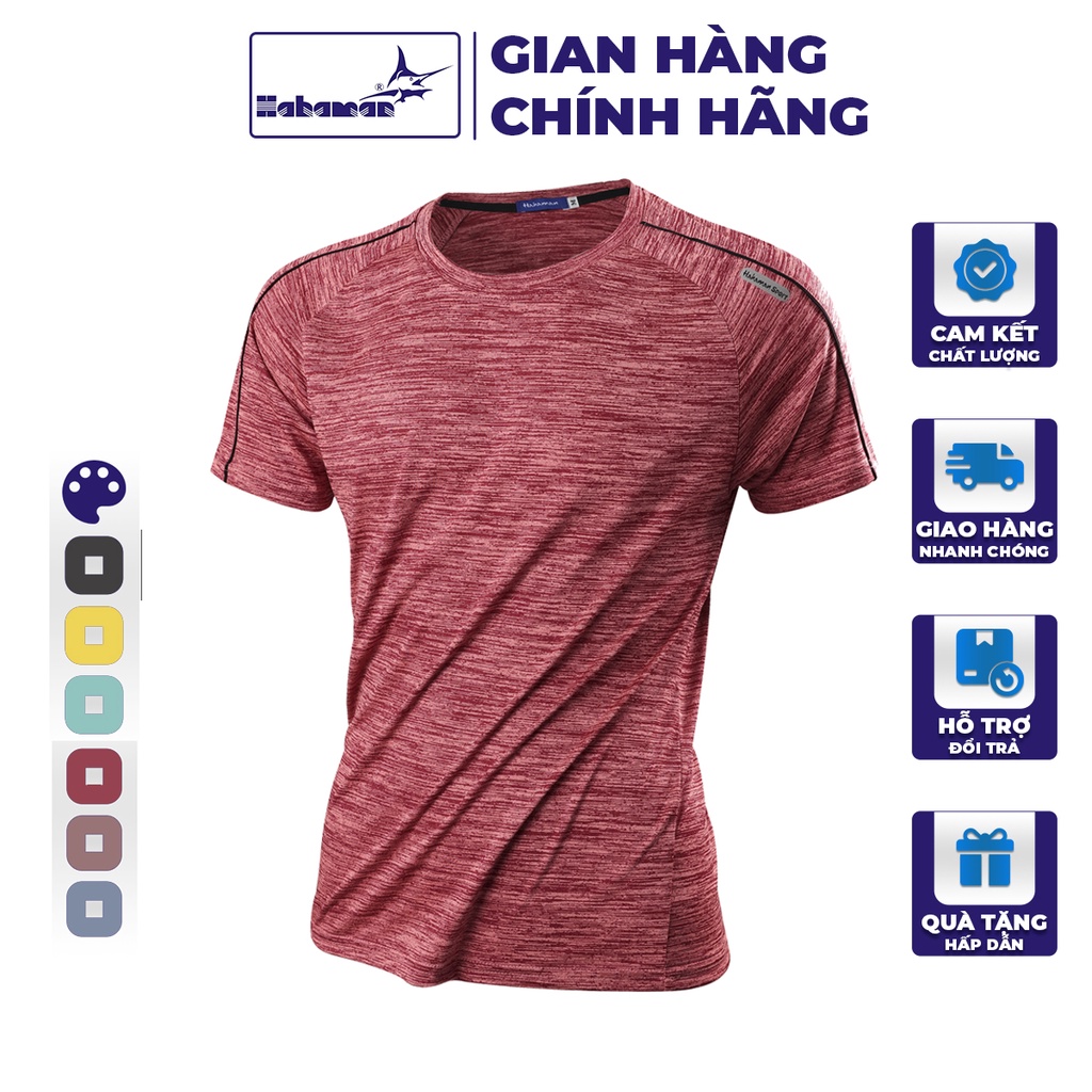 ÁO THUN NAM CỔ TRÒN TAY RÁP LĂNG, ÁO THỂ THAO, GYM NGẮN TAY CAO CẤP ACTRL71