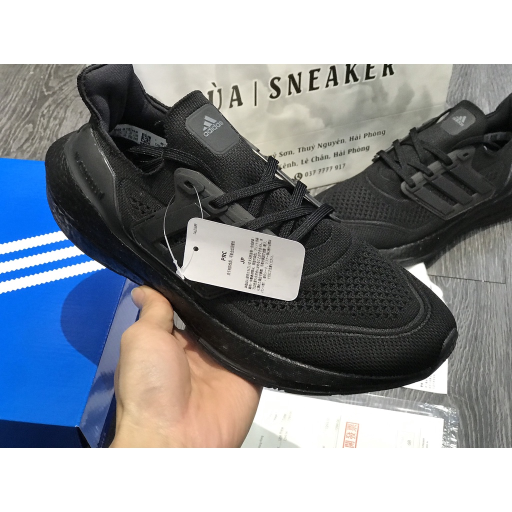 Siêu Phẩm Giày Thể Thao Sneaker UTra/Bost 7.0 Full Đen Đế Ép Siêu Hot Cao Cấp Ảnh Thật + freeship + Tặng Tất