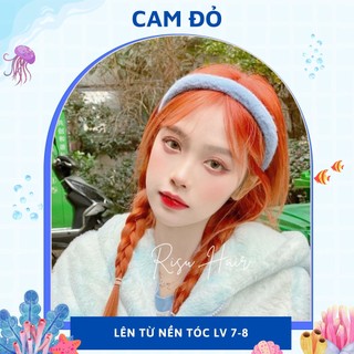 Thuốc Nhuộm Tóc Màu Cam Đỏ - Risu Hair.