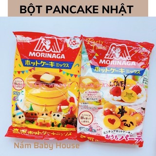 Date 2026 Bột làm bánh pancake  cho bé -  bột Morinaga Nhật  Bản  600g  | mẫu mới|