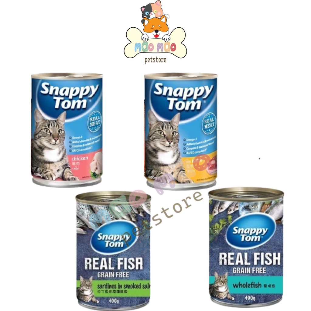PATE SNAPPY TOM 400gr dành cho mèo