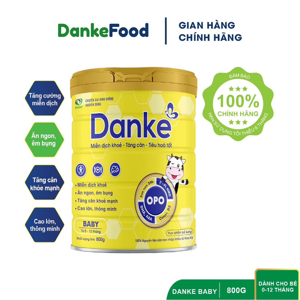 Sữa Danke Baby - Cho bé 0-12 tháng