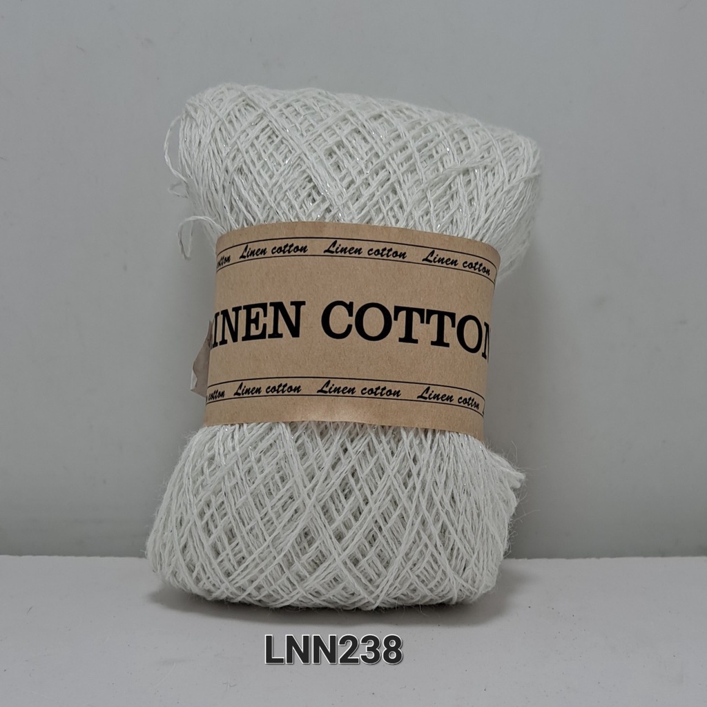 Sợi Linen cotton nhũ - dòng sợi chuyên dành cho đan móc các sản phẩm hè thu