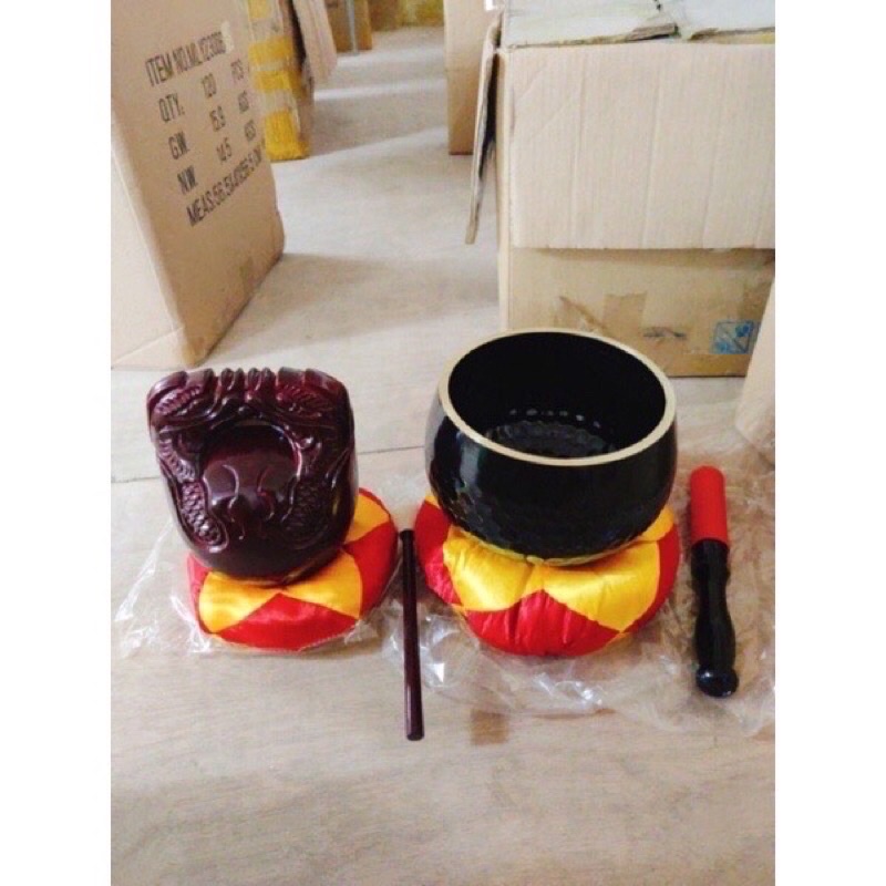 Chuông mõ Đài Loan 4ich _ chuông viền đen Đài Loan