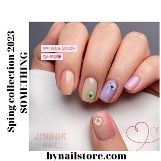 [Estemio] Bộ sản phẩm sơn gel thạch Collection Something Spring 2023 (8pcs)