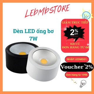 Đèn led ống bơ 7W, chiếu điểm tập trung, đủ công suất, tiết kiệm điện, BH 24 tháng