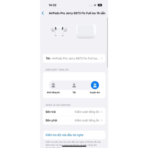 Tai Nghe Blutooth TWS  Pro Jerry New 2023 Tính Năng mới - Bản Cập Nhập Mới - Pin Trâu - Âm Thanh Hay