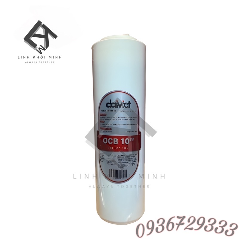 [Chính Hãng] Lõi Lọc Nước Số 3 OCB Than anthanxit- Đại Việt, Khử Mùi, Khử Độc Tố, Dùng Cho Các Loại Máy Lọc Nước RO