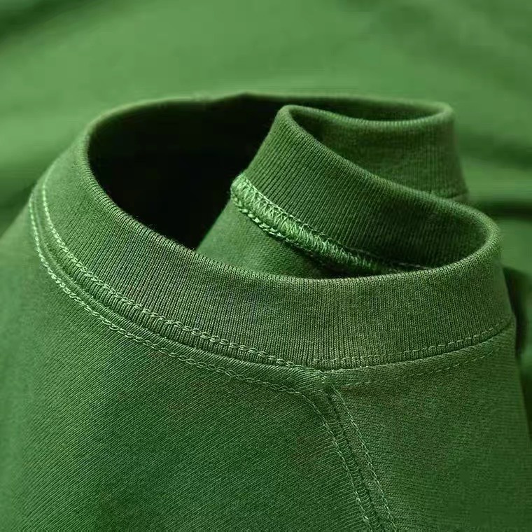 Áo phông áo thun unisex nam nữ màu xanh lá 100% cotton mềm mịn mùa hè siêu mát đủ size đủ màu đến 3XL