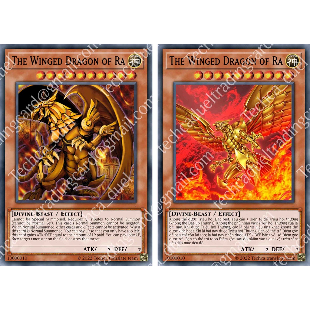 Bài In Tiếng Việt - Bộ bài Yugioh - Anime Deck - Marik Ishtar