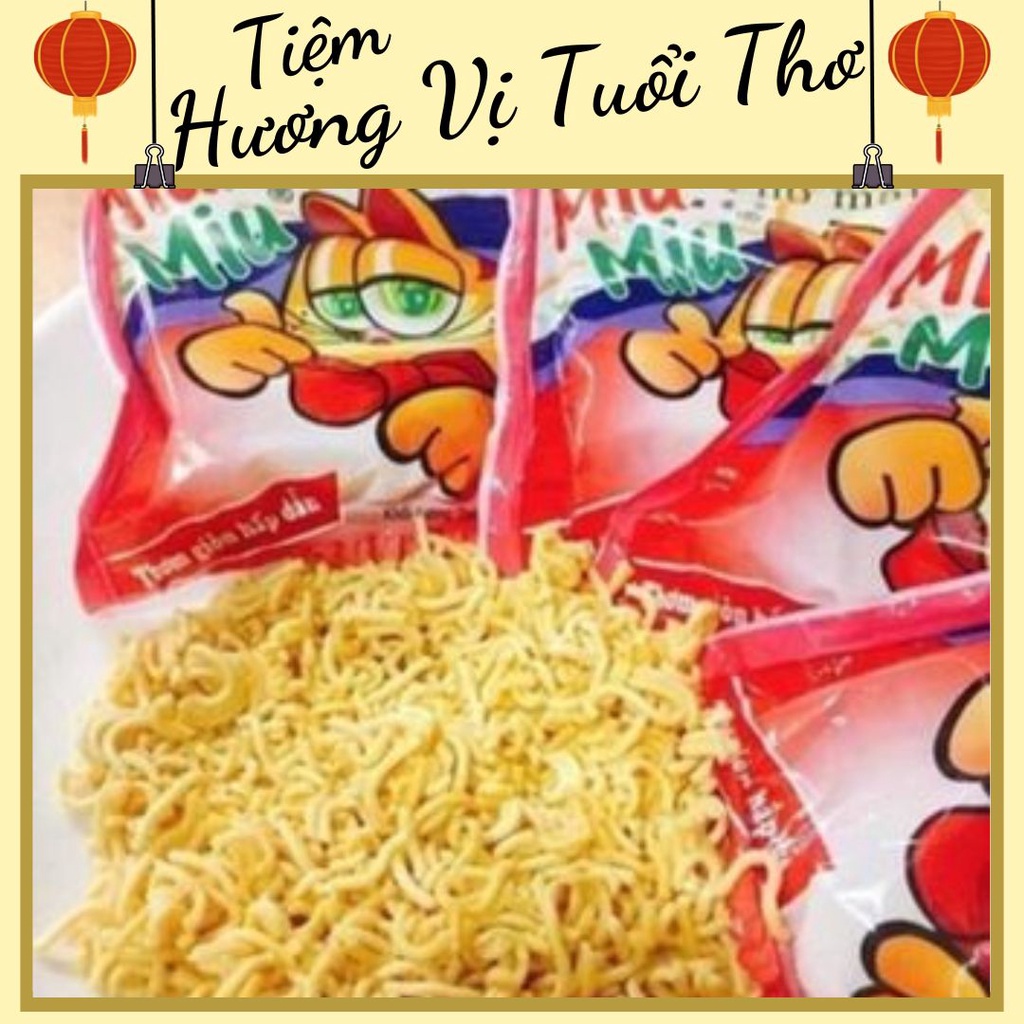 Mì trẻ em, mì sấy phomai Miu Miu tuổi thơ