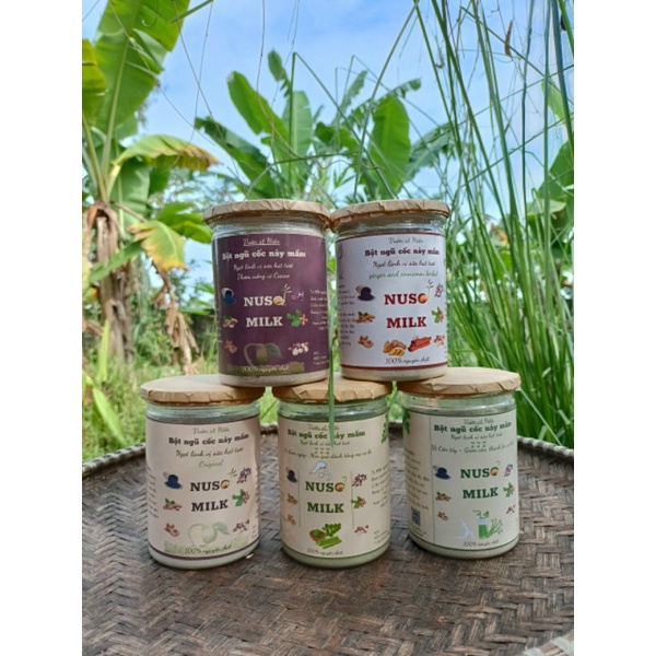Bột ngũ cốc dinh dưỡng từ 15 loại hạt - hộp 500gr - Vườn út Hiền