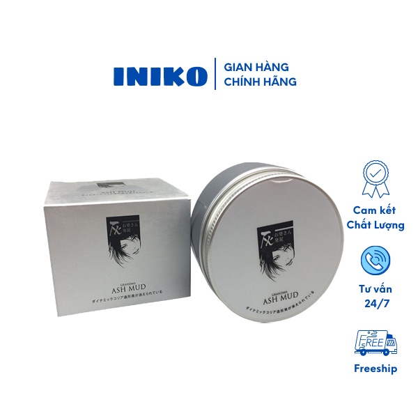 Sáp đổi màu tóc INIKO ASH MUD Nhật Bản 120g