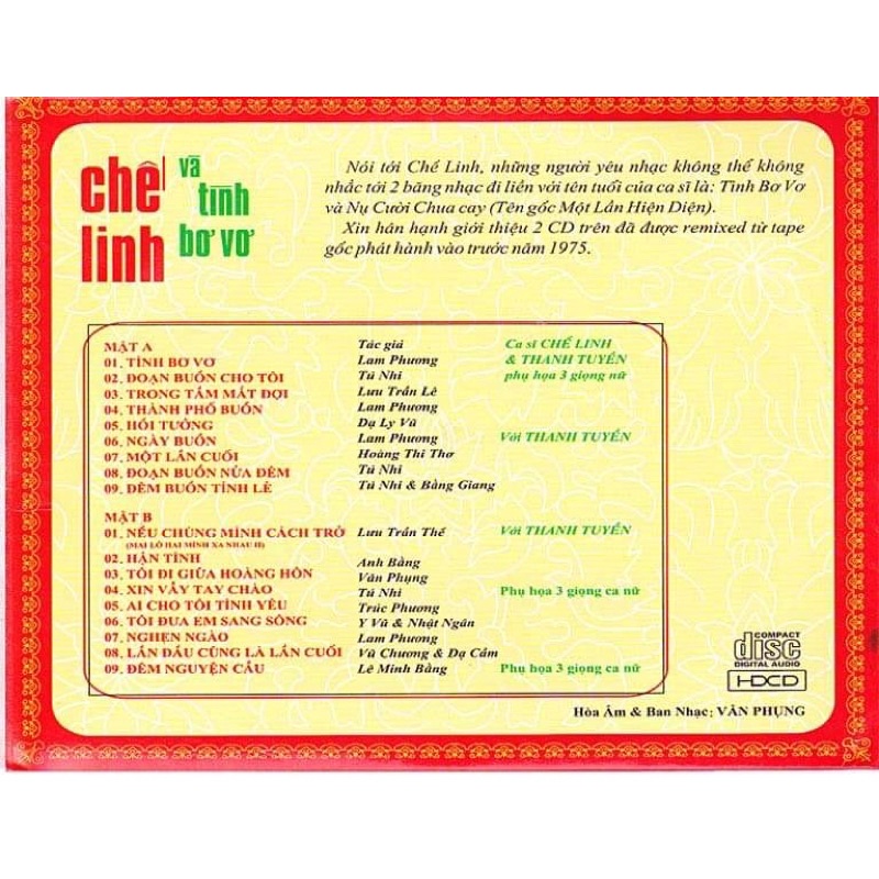 Băng cối chế linh tình bơ vơ