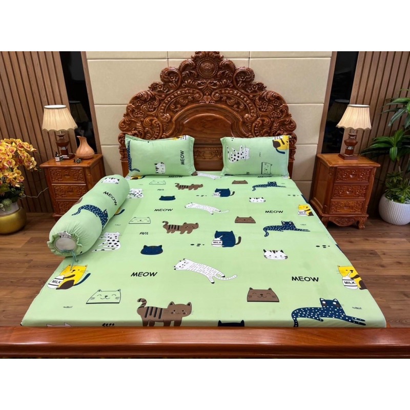 BỘ DRAP GA THUN DÀNH CHO BÉ