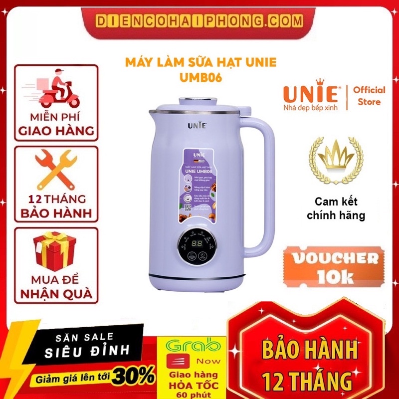 Máy làm sữa hạt Unie UMB09