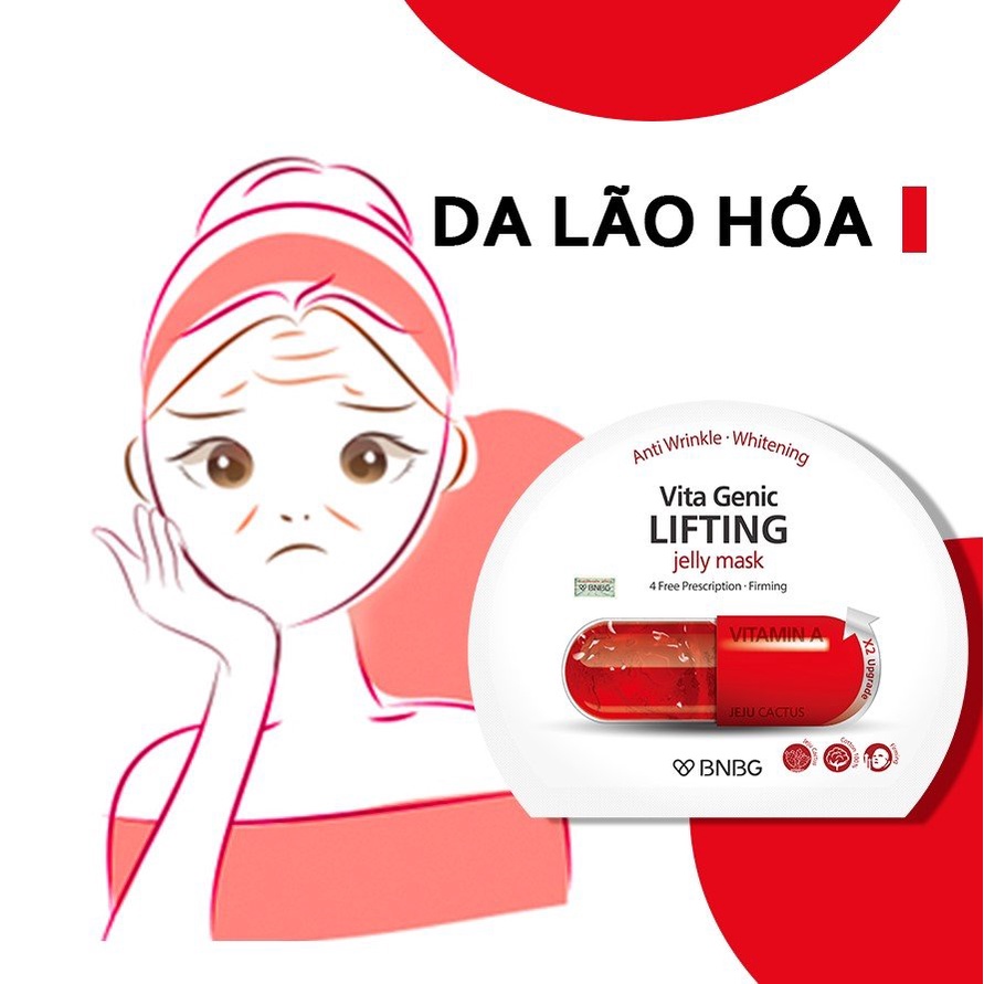 Mặt Nạ BNBG Vita Mask hàn quốc - phục hồi, cấp ẩm, nuôi dưỡng da toàn diện 30ml