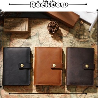   Cao cấp  Bao da đựng passport ví đựng hộ chiếu kẹp hộ chiếu da bò handmade PP2 - Rockcow 