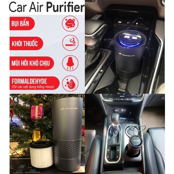 Máy lọc không khí, máy lọc không khí ô tô khử mùi - khử khuẩn - lọc bỏ khói, bụi mịn mùi hôi trong xe bảo hành 2 năm | BigBuy360 - bigbuy360.vn