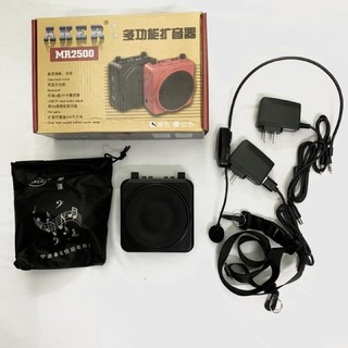 máy trợ giảng aker mr2500 mic không dây