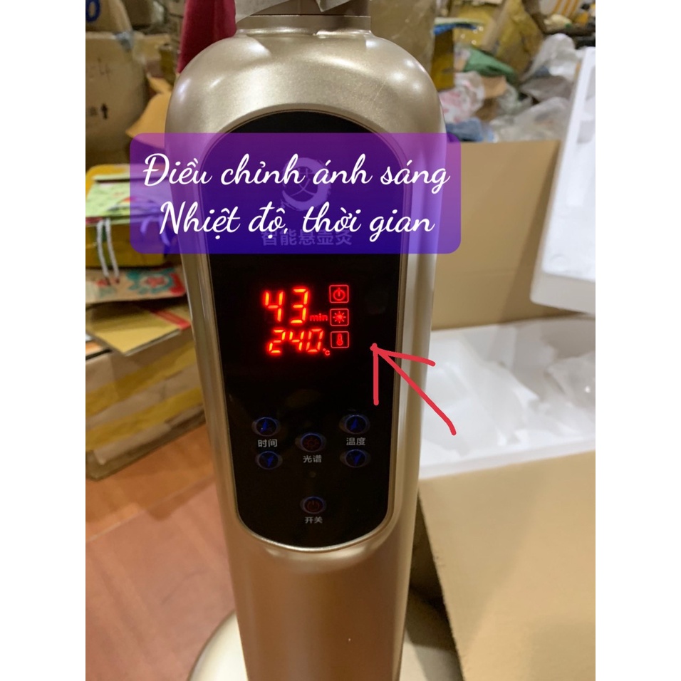 Máy Xông Ngải Cứu Có Đèn Hồng Ngoại