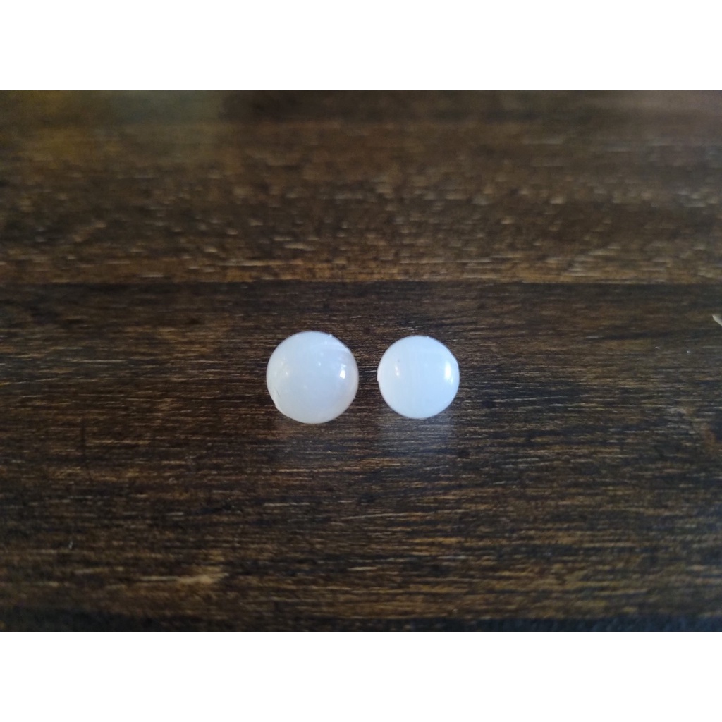 01 Viên bi tròn silicone size 8mm 9mm 10mm